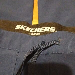 Skechers Navy Blue Drawstring Scrubs